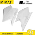 Left & Right White Rear Side Cover for Kawasaki KLX140 KLX140G KLX140L (2008–2024)