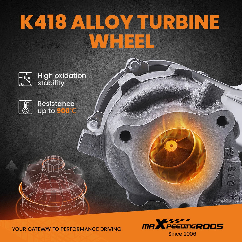 Turbocharger for Mitsubishi Triton L200 2.5L 4D56-T (2002–2015)