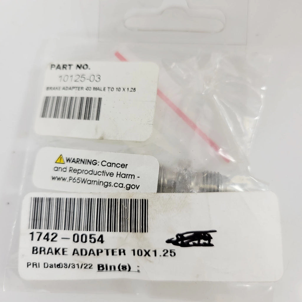 Brakeline Brake Adapter M10 x 1.25 for Goodridge (1742-0054, 10125-03)