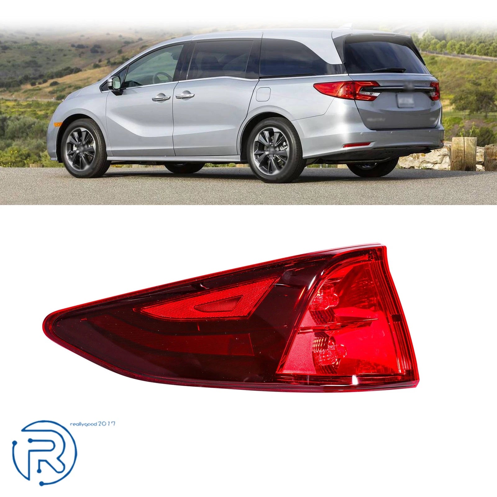 Driver LH Side Rear Outer Tail Light for Honda Odyssey (2023–2025)