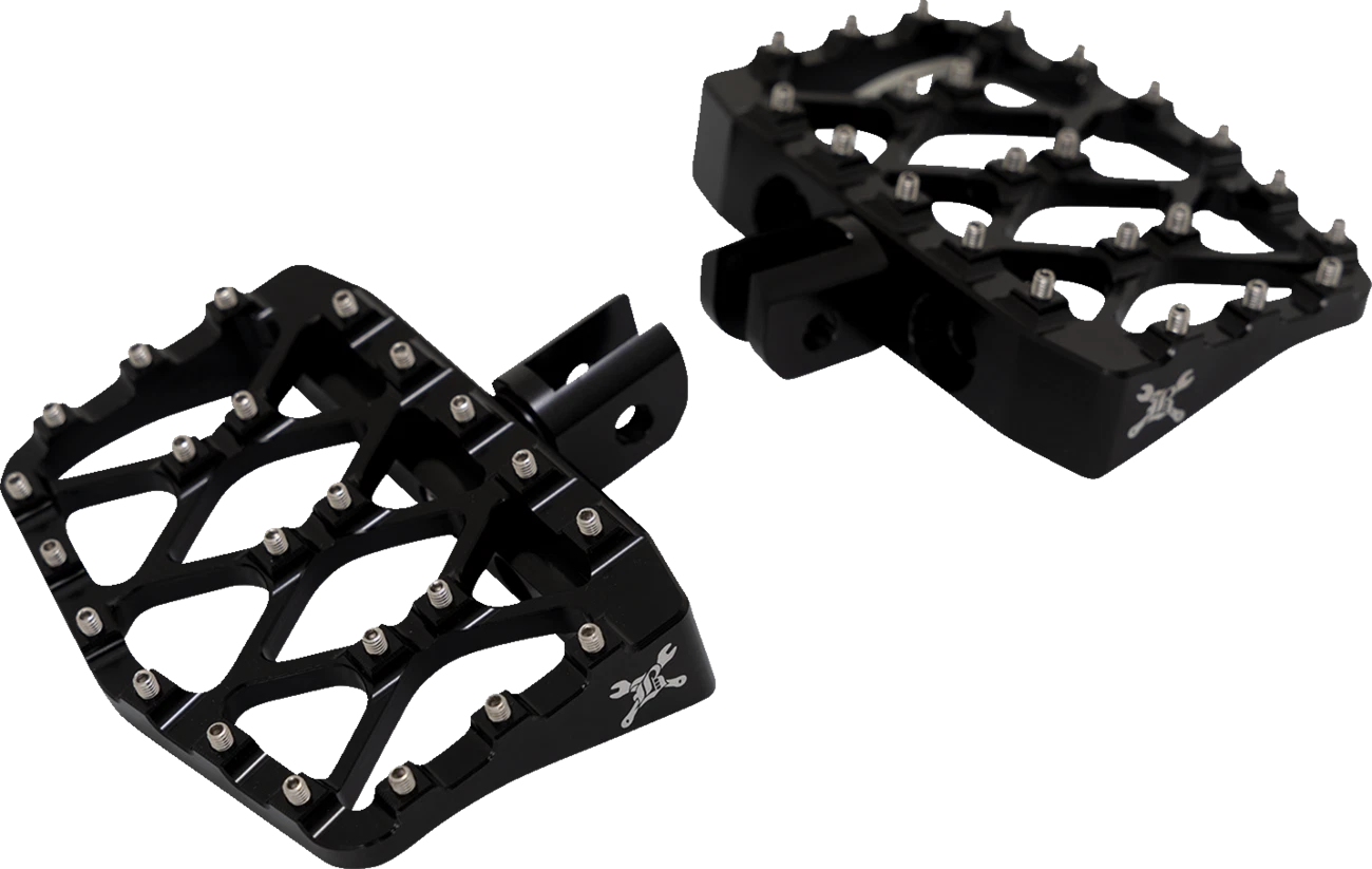 Burly Brand MX-Evolution Mini Floorboards for Harley FL/FX (B13-1019B)