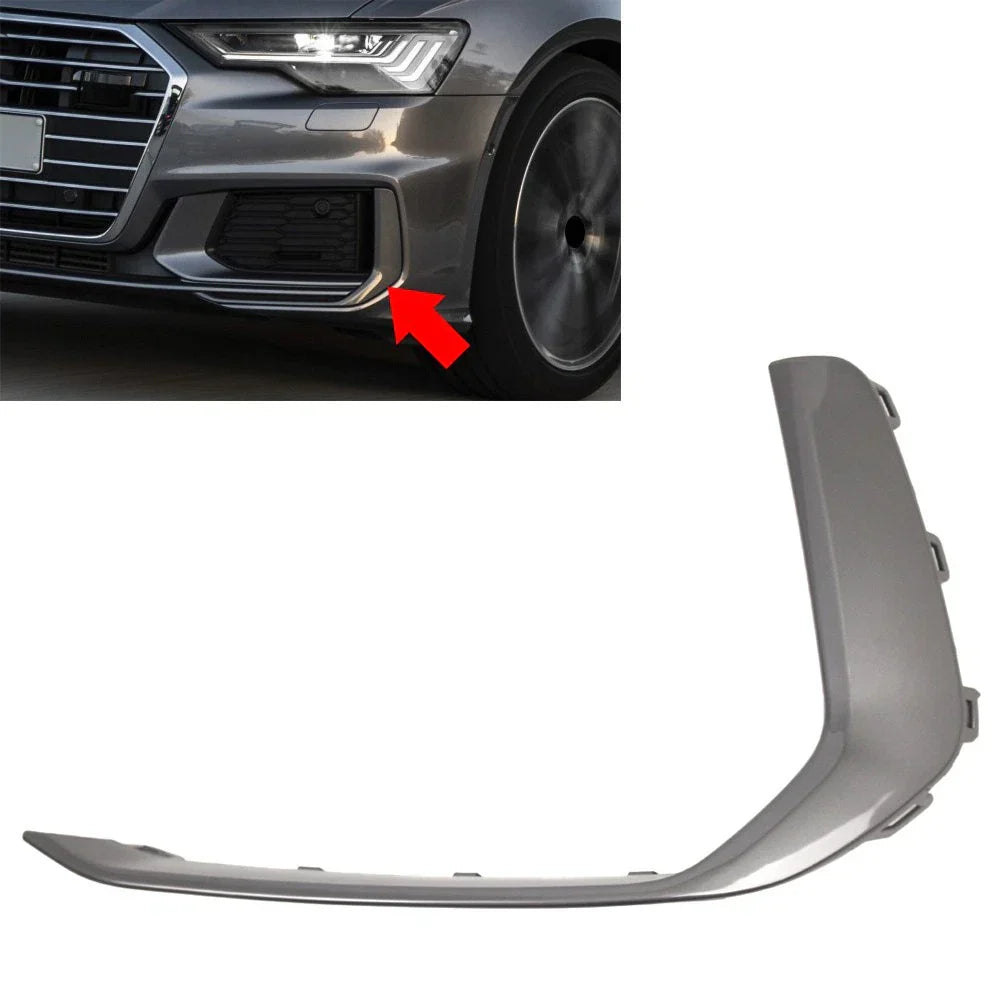 Left Front Bumper Lower Grill Cover for Audi A6 C8 S6 (2019-2024)