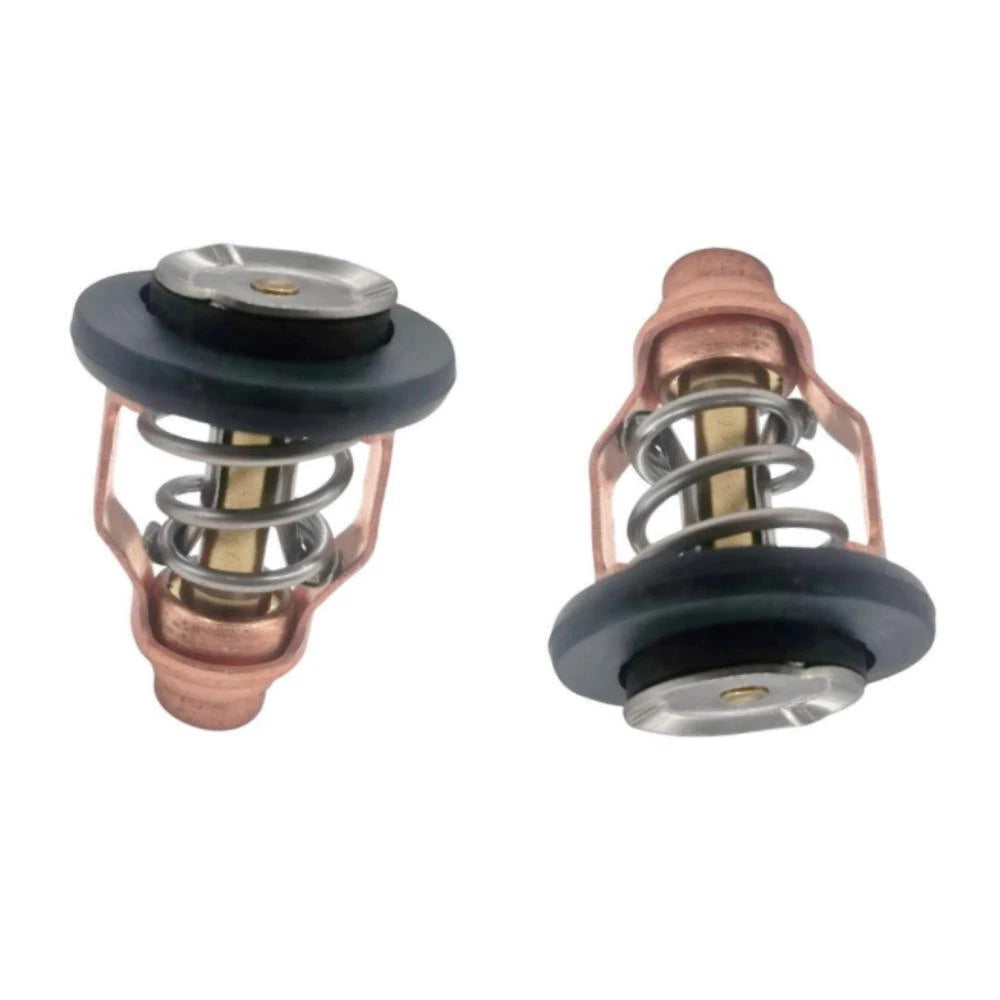 2X Thermostat 6CE-12411-00-00 for Yamaha F225 F250 F300 (4.2L V6)