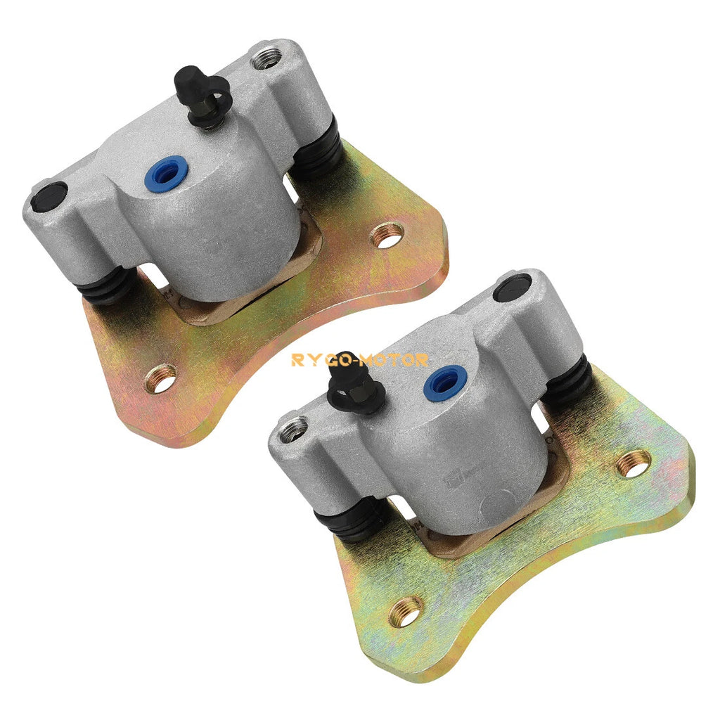 Set of 2 Rear Brake Calipers with Pads for Polaris ATP 330 500 4X4 (2004)