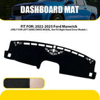 Dashboard Cover for Ford Maverick (2022–2025) Anti-Glare Dash Mat Pad