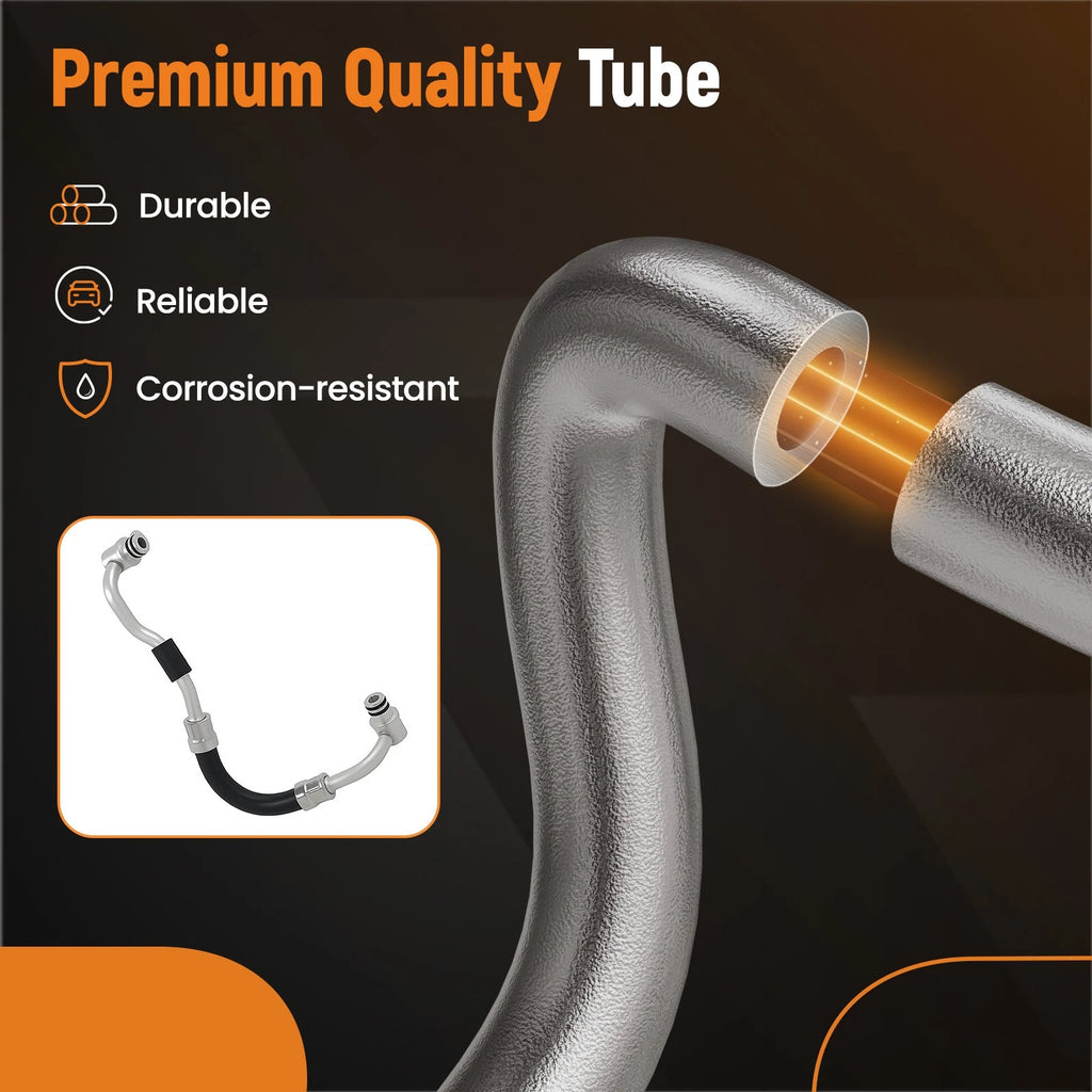 Right Turbocharger Coolant Hose for Mercedes S-Class ML GLE GLS550 (2010–2018) 2782000800