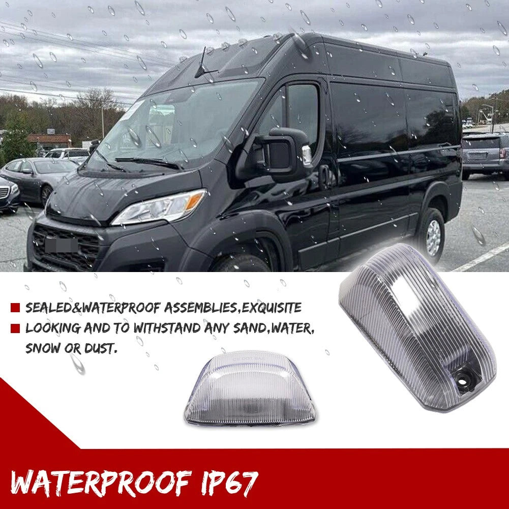 Cab Roof Running Light Housings for Dodge RAM Promaster (2014–2023)