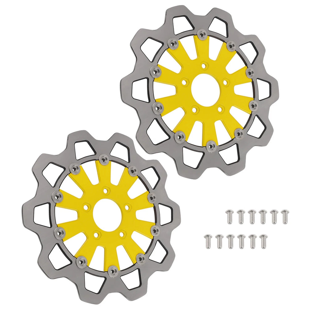 2X 11.8" Front Brake Rotor Disc for Harley Touring Electra Glide (2008–2019)