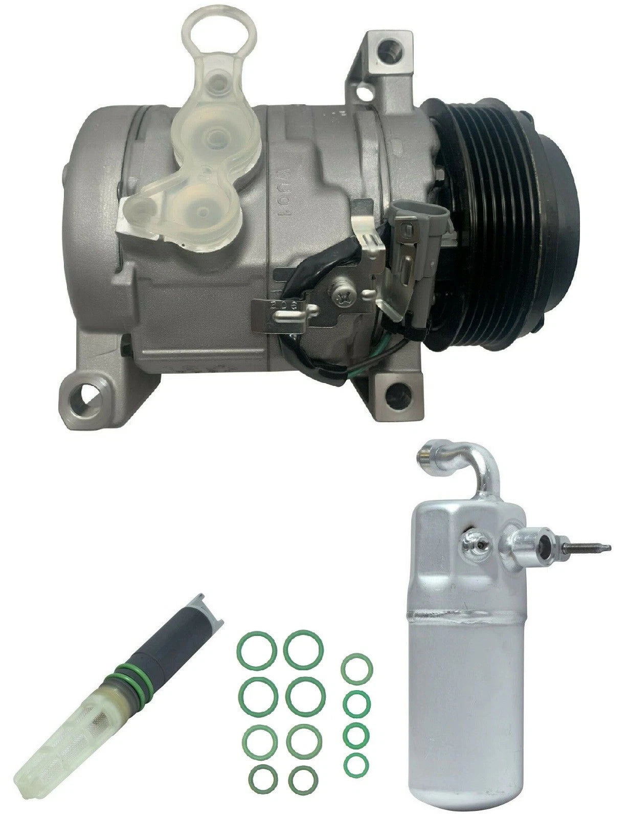 AC Compressor Kit Heavy Duty for Chevrolet Silverado 2500 HD 6.6L (2011–2013)