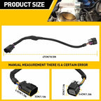 8 Pin to 6 Pin Throttle Body Adapter Harness 25383922 for GM Trucks (2003–2007)