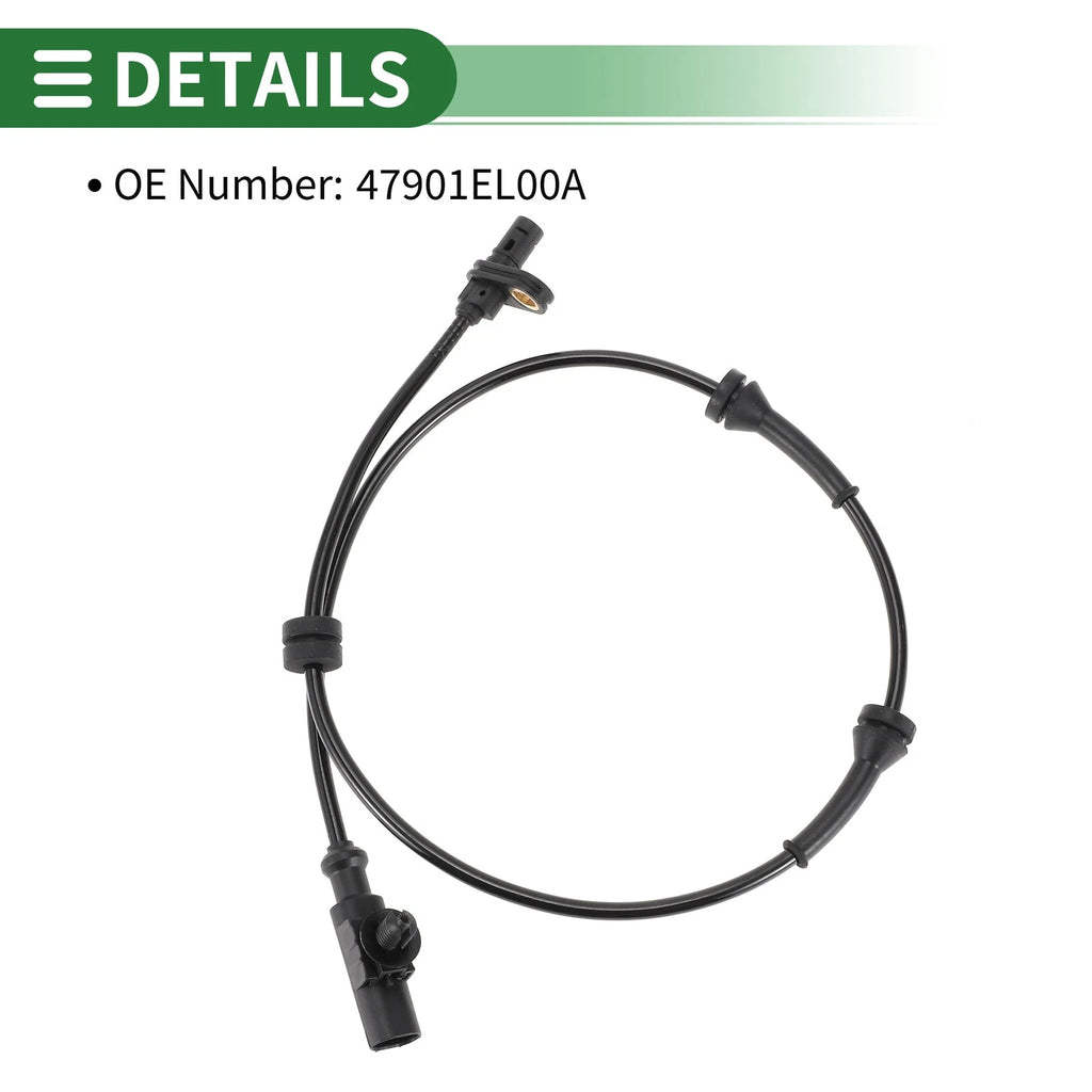 ABS Wheel Speed Sensor No. 47901EL00A for Nissan Versa (2007–2012)