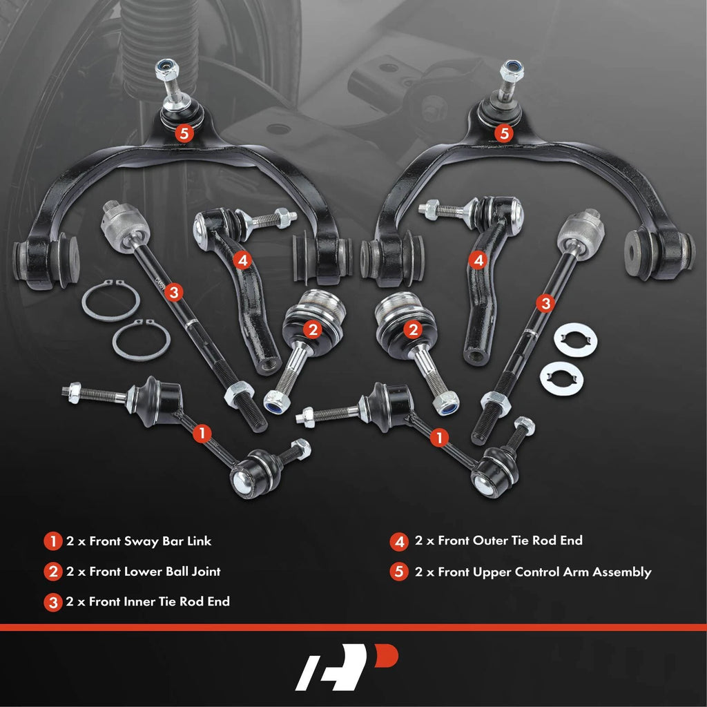 10x Front Control Arm with Ball Joint for Ford Crown Victoria (1992-2011)