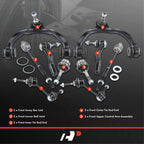 10x Front Control Arm with Ball Joint for Ford Crown Victoria (1992-2011)