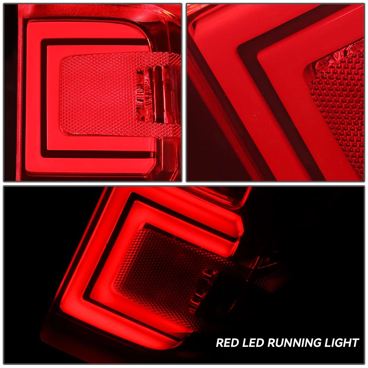 LED Tail Lights Brake Lamps for Chevy Silverado GMC Sierra (2014–2019)