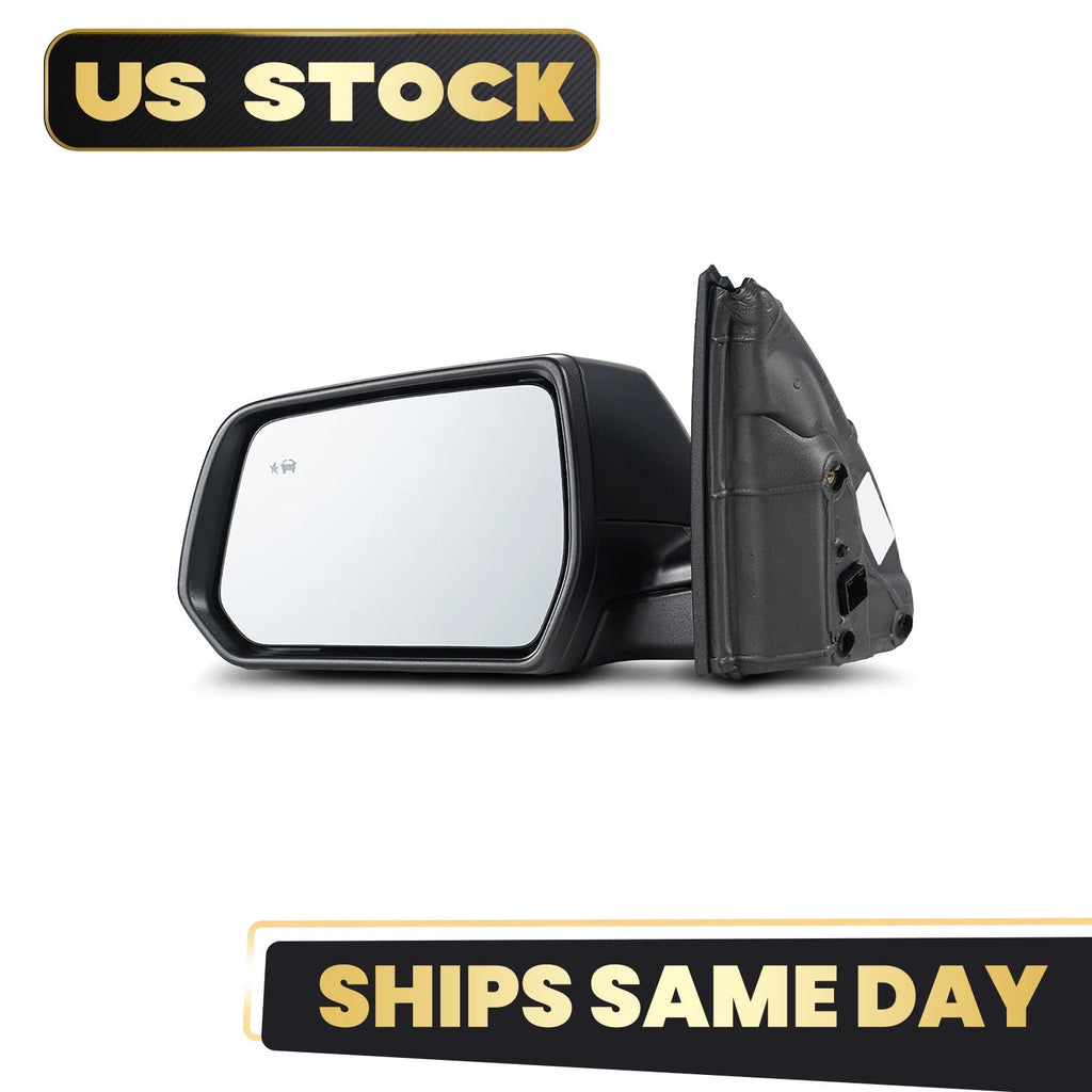 Left Side Door Mirror for GMC Acadia (2017–2019) Power Heated Blind Spot 7 Pin
