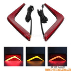 LED Rear Saddlebag Accent Lights + Taillight for Honda Goldwing GL1800 (2018)