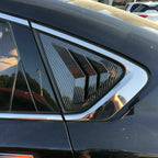 2 x Carbon Fiber Window Louver Cover for Nissan Altima Teana (2013–2018)