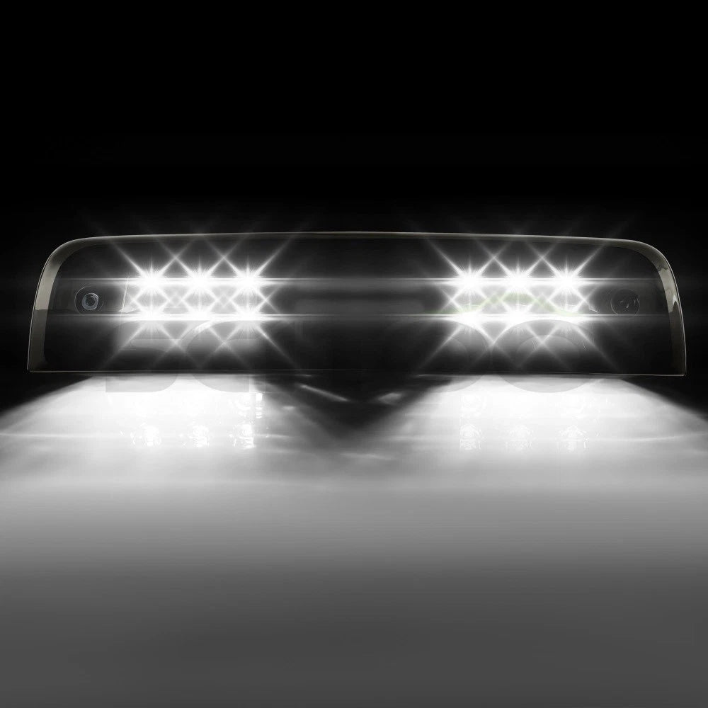 Third Brake Light for Dodge Ram 1500 2500 3500 (2009–2018) Chrome Smoke Lens