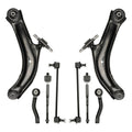 Front Control Arms Sway Bar Links and Tie Rods for Nissan Sentra (2007–2012)
