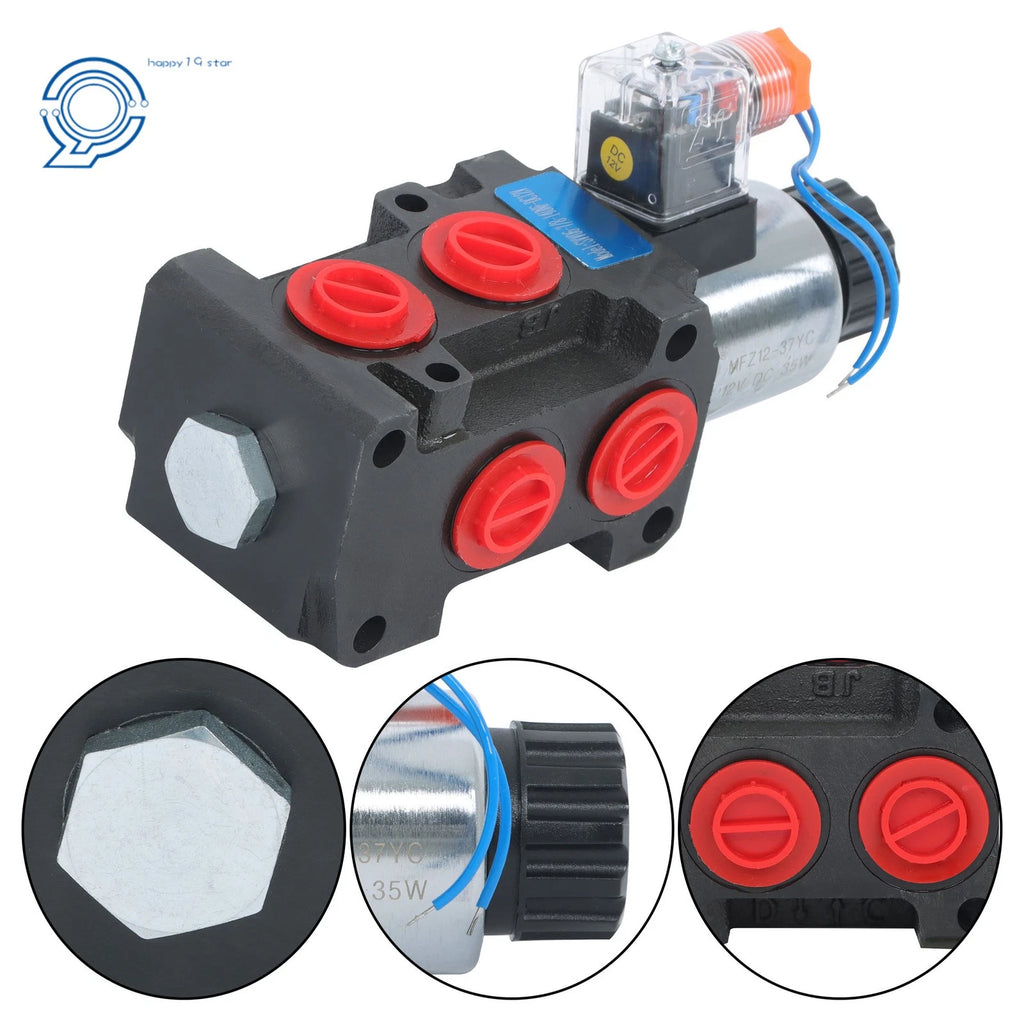 Hydraulic Solenoid Diverter Selector Valve for Make Model