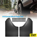 Set of 4 Splash Guards for Nissan Frontier Pickup (2005–2019)