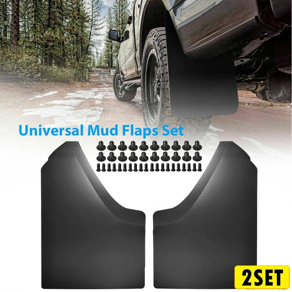 Set of 4 Splash Guards for Nissan Frontier Pickup (2005–2019)