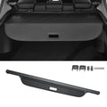 Retractable Cargo Cover for Kia Soul (2008–2013) - Carbon Fiber Pattern Black