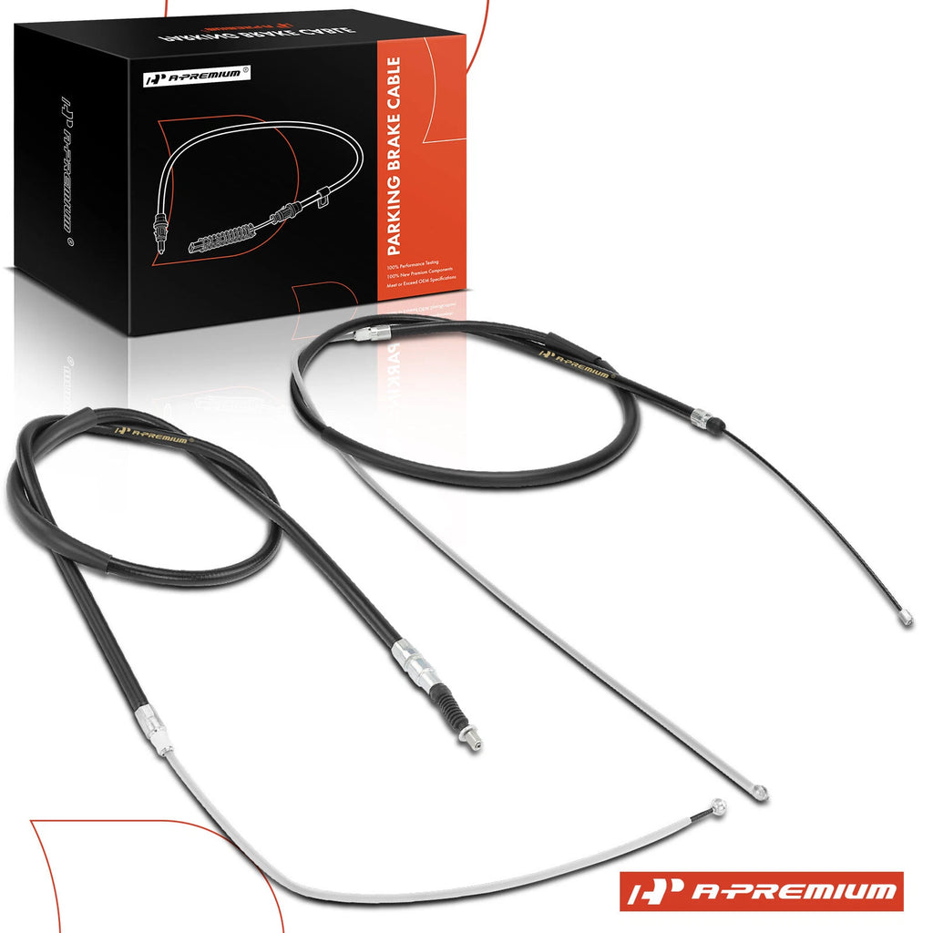 2Pcs Rear Parking Brake Cable for BMW 525i 525xi 530i 530xi (2001–2007)