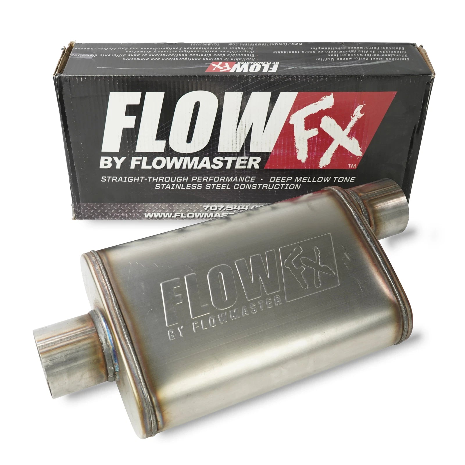 Dual Exhaust Kit 2.5" Flowmaster Flow FX for Ford F-Series (1967–1972)