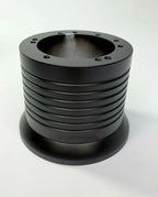 Steering Wheel Hub Adapter Black 5 Hole for 1995–2001 Chevy GMC Trucks
