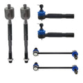 Set of 4 Mevotech Supreme Tie Rod Ends Sway Bar Links for Highlander RX330 (2001–2007)