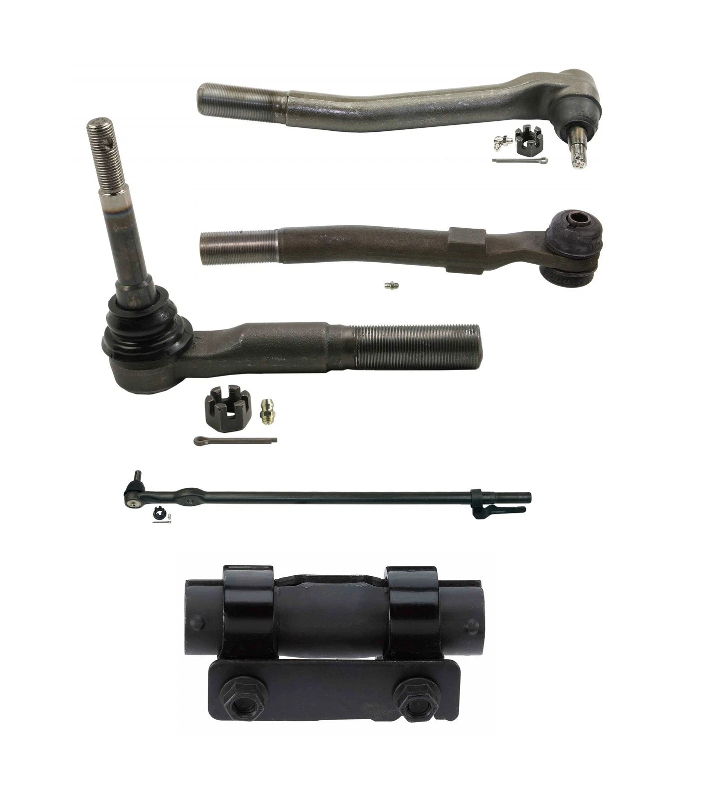 Moog Steering Tie Rod End Drag Link Adjusting Sleeve Kit for Ford F-250 F-350 (1999–2023)