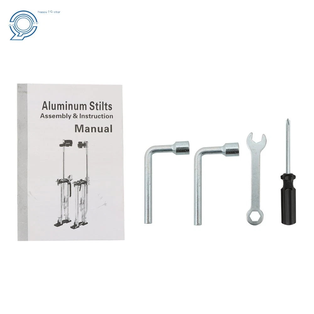Adjustable Drywall Stilts 24" - 40" Aluminum Alloy Tool