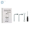 Adjustable Drywall Stilts 24" - 40" Aluminum Alloy Tool