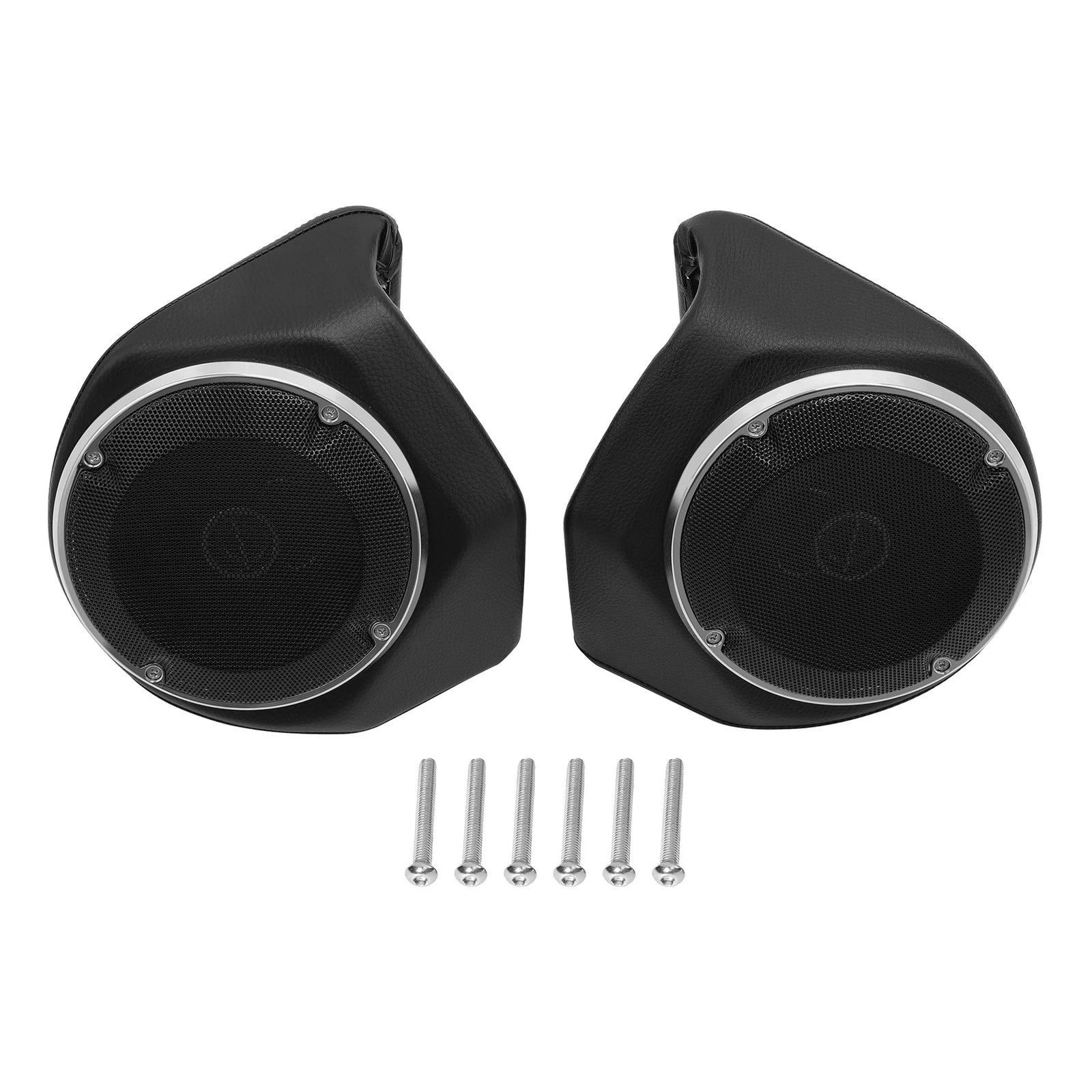 Black King Rear Speakers for Harley Davidson Touring (2014–2024)