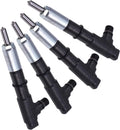 Set of 4 Fuel Injectors for Kubota V3800 V3800-DI V3800DIT (09350-07870, 093500-7871)