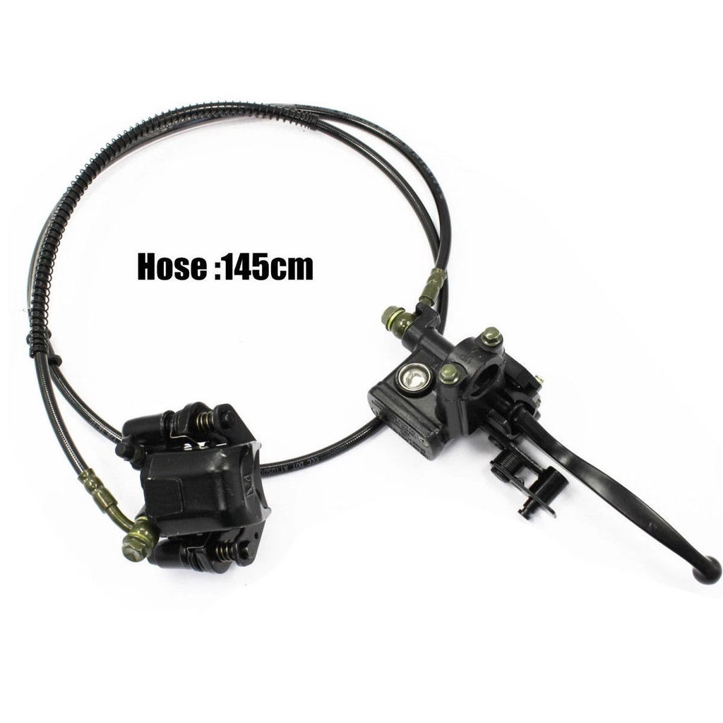 Hydraulic Rear Disc Brake Caliper System & Pads for 110cc 125cc Quad ATV (N/A)