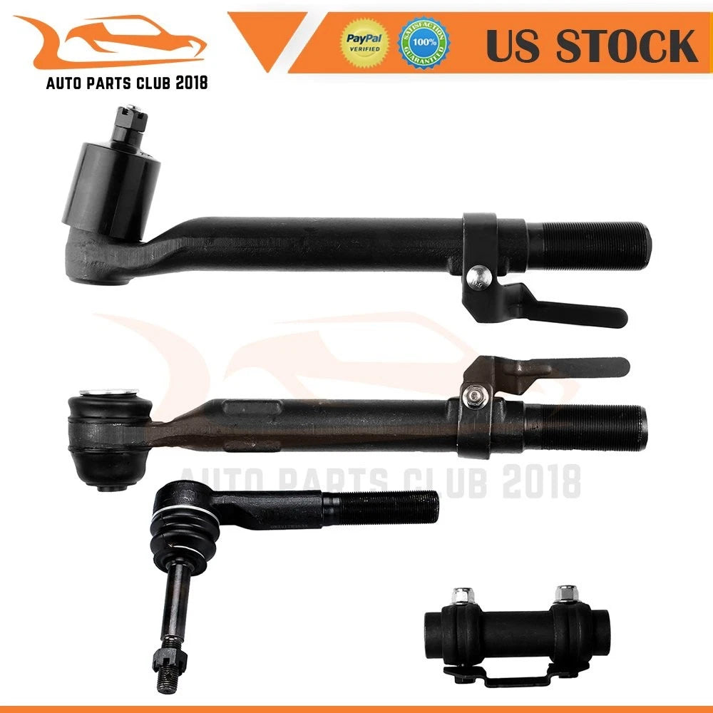 Set of 4 Front Tie Rod Adjusting Sleeves for Ford F-250 F-350 Super Duty