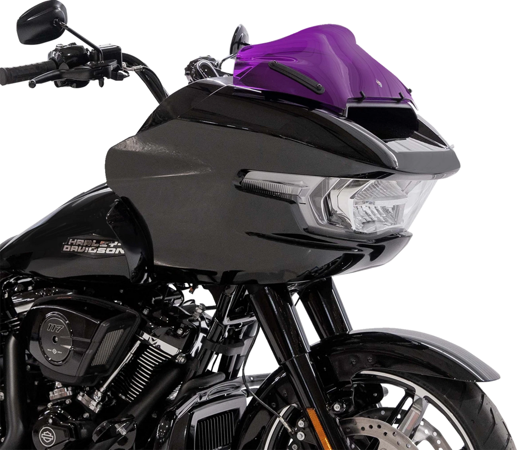 Klock Werks Kolor Flare Sport Windshield 8" for Harley FLTRX (2015–2023)