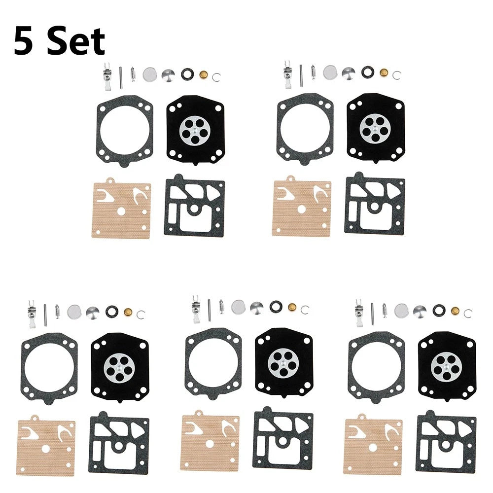 5X Carburetor Gasket Repair Kit for Walbro K22-HDA Chainsaw