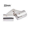 Folding Swivel Connector for Boat Tube 316 SS 22mm 25mm
