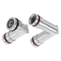 Set of 2 Heater Hose Elbows for Chevy Buick (1995–2008) 3.8L Aluminum
