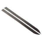 Black Carbon Fiber Interior Door Panel Trim for Subaru Forester (2013-2018)