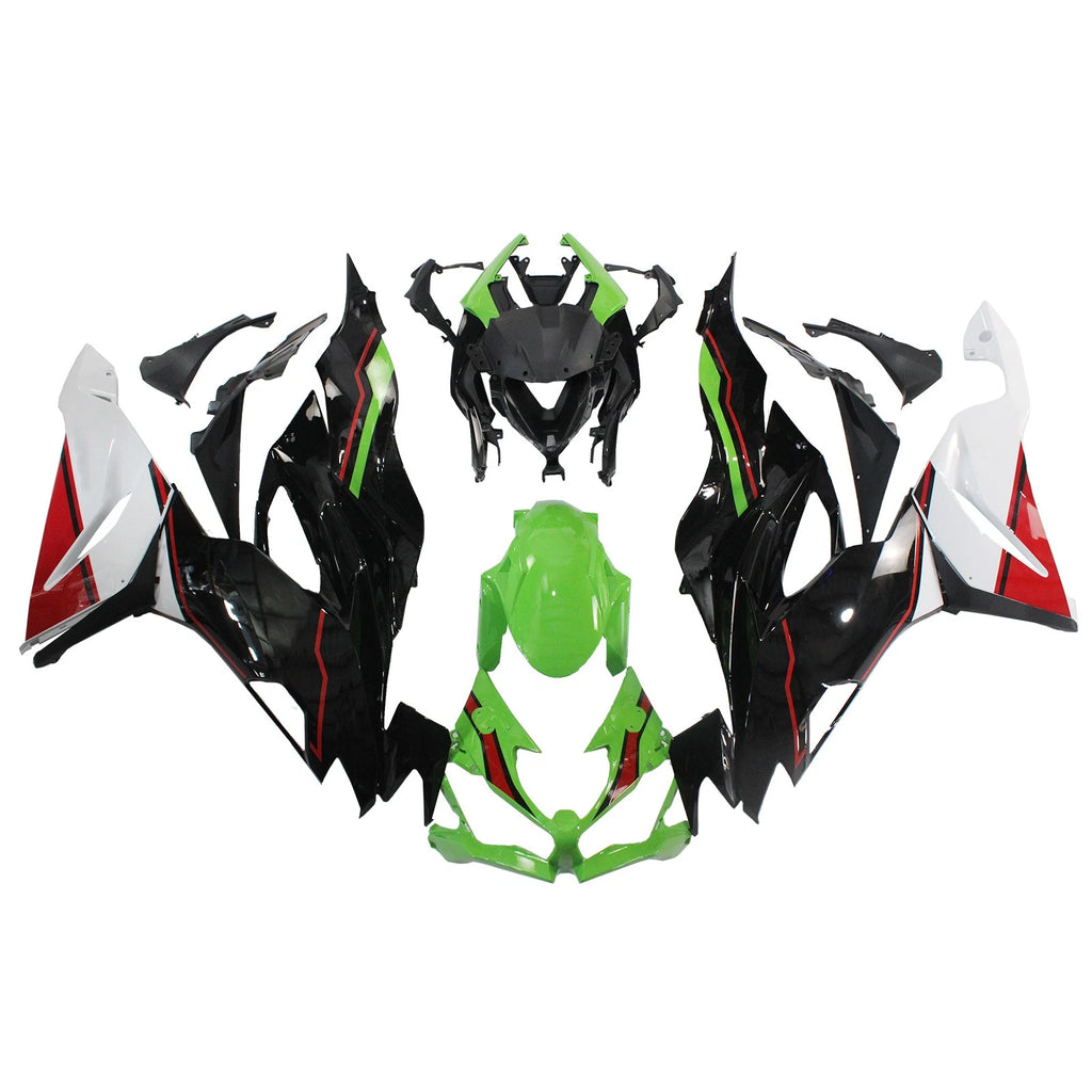 Injection Fairing Kit for Kawasaki ZX6R (2019–2023) - ABS Plastic