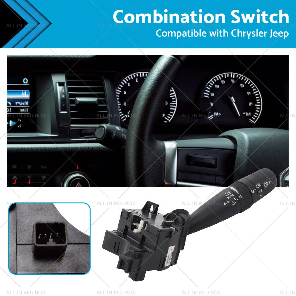 Turn Signal & Fog Light Combination Switch 68041485AC for Chrysler Jeep