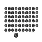 60x Engine Bolt Caps Cover Kit for Harley Softail Dyna (2014-2023)