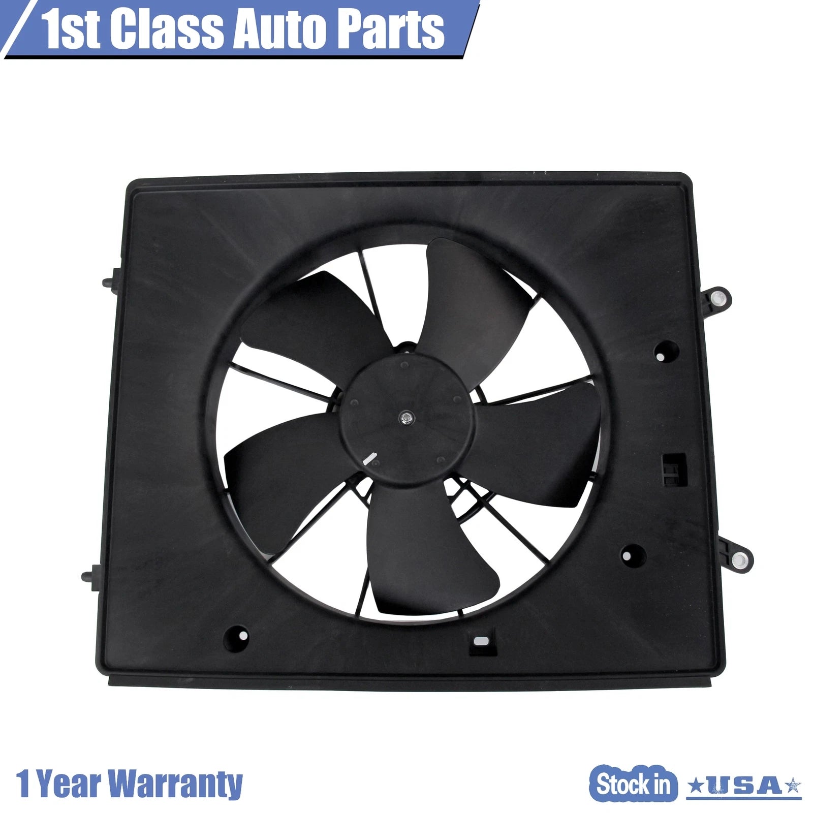 Radiator Cooling Fan Assembly for Honda Pilot (2003–2007) Acura MDX (2001–2006)