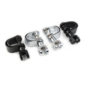 Pair of 25mm & 32mm Motorcycle Highway Engine Crash Bar Foot Peg Clamps