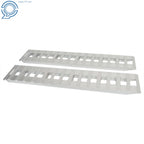 Set of 2 Aluminum Trailer Ramps for Car Truck (Heavy-Duty, 6000 lbs)
