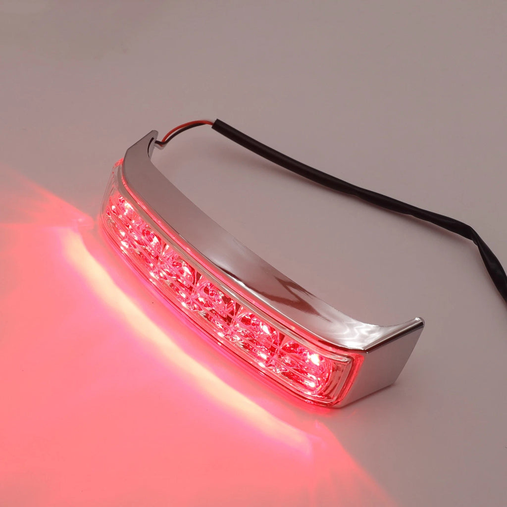 LED Chrome Saddlebag Brake Turn Light for FLHR FLHTKSE FLHRSE FLTRUSE (2010–2023)